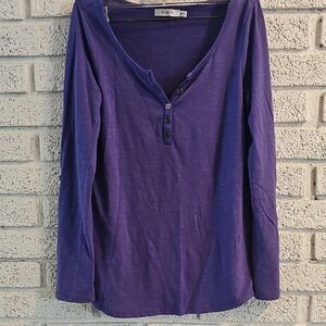Ricki's Purple Long Sleeve Women's Top